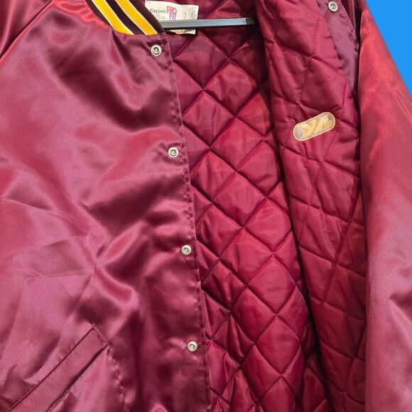 Vintage King Louie Pro Fit Lined Bomber Jacket Size XL Made in the USA (NK Logo) - Picture 9 of 15